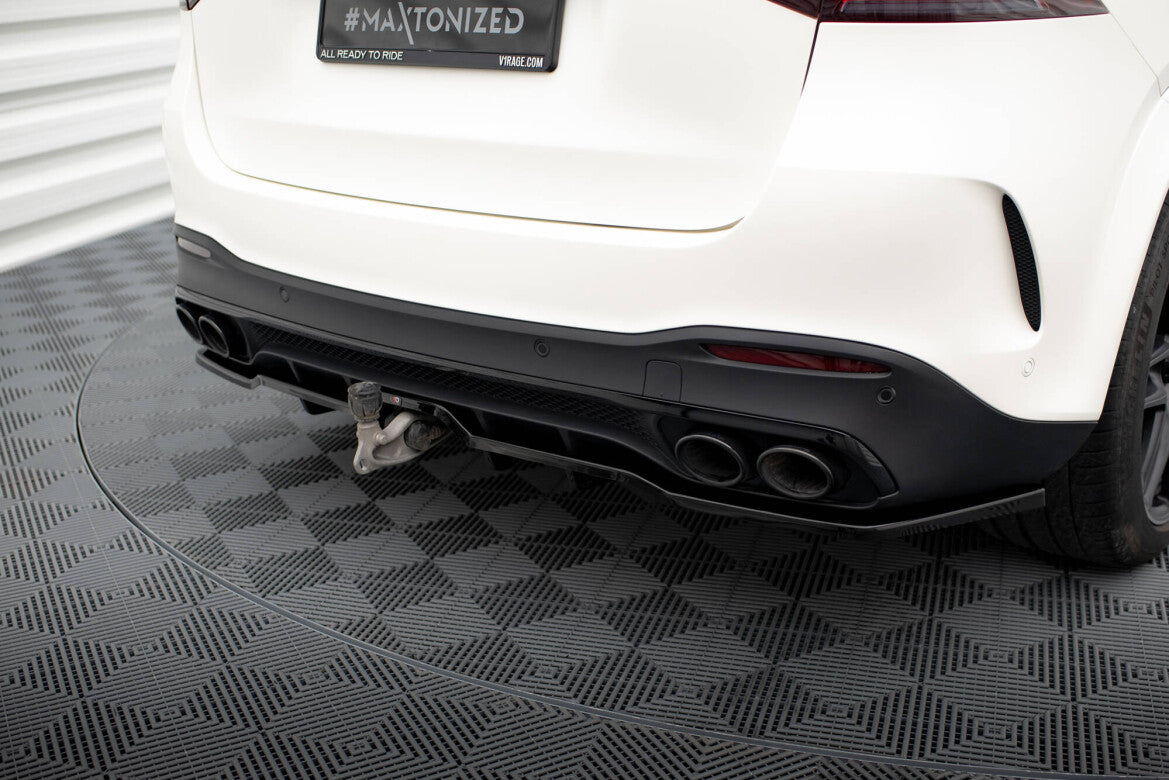Diffusor Heckansatz passend für Mercedes-AMG GLE 53 / 63 W167 / W167 FL schwarz Hochglanz