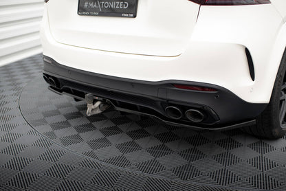 Diffusor Heckansatz passend für Mercedes-AMG GLE 53 / 63 W167 / W167 FL schwarz Hochglanz