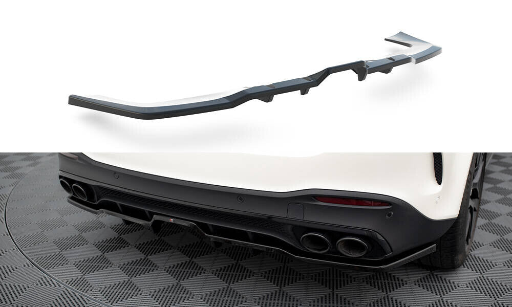 Diffusor Heckansatz passend für Mercedes-AMG GLE 53 / 63 W167 / W167 FL schwarz Hochglanz