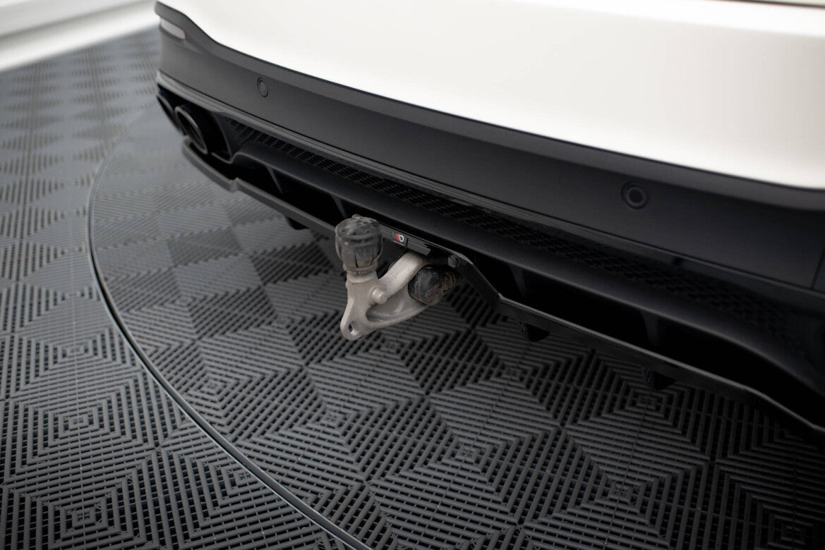 Diffusor Heckansatz passend für Mercedes-AMG GLE 53 / 63 W167 / W167 FL schwarz Hochglanz