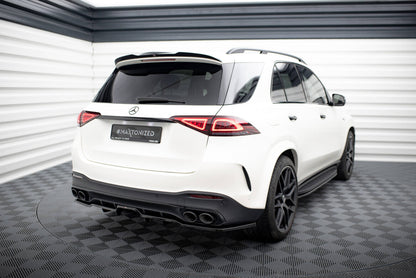 Diffusor Heckansatz passend für Mercedes-AMG GLE 53 / 63 W167 / W167 FL schwarz Hochglanz