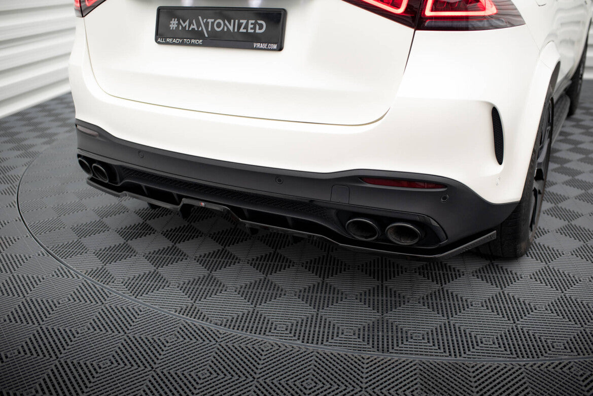 Diffusor Heckansatz passend für Mercedes-AMG GLE 53 / 63 W167 / W167 FL schwarz Hochglanz