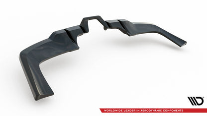 Diffusor Heckansatz passend für Mercedes-AMG GLE 53 / 63 W167 / W167 FL schwarz Hochglanz