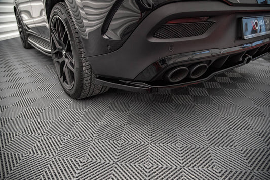 Diffusor Heckansatz passend für Mercedes-AMG GLE 53 Coupe C167 / C167 FL schwarz Hochglanz