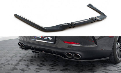 Diffusor Heckansatz passend für Mercedes-AMG GT 53 4-Door Coupe X290 schwarz Hochglanz