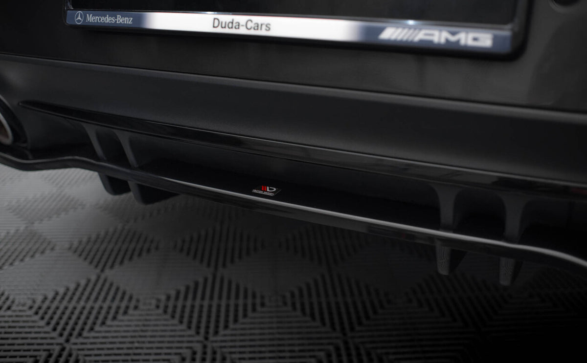 Diffusor Heckansatz passend für Mercedes-AMG GT 53 4-Door Coupe X290 schwarz Hochglanz