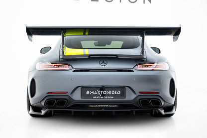 Diffusor Heckansatz passend für Mercedes-AMG GT C C190 FL schwarz Hochglanz