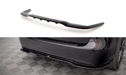 Diffusor Heckansatz passend für Mercedes B W246 FL schwarz Hochglanz