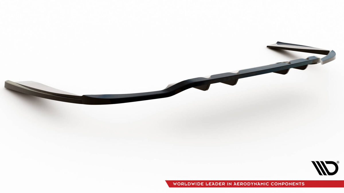 Diffusor Heckansatz passend für Mercedes C AMG-Line W205 FL schwarz Hochglanz