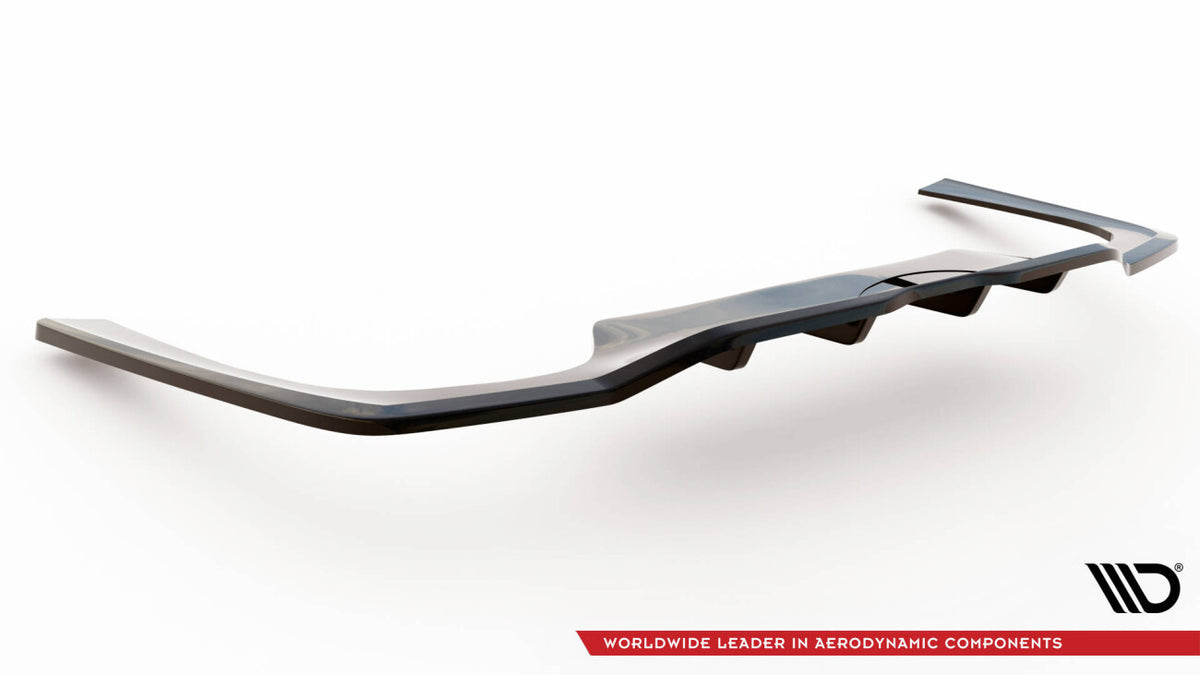 Diffusor Heckansatz passend für Mercedes C AMG-Line W206 schwarz Hochglanz