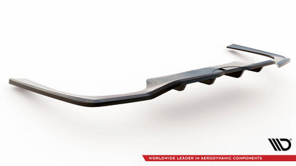Diffusor Heckansatz passend für Mercedes C AMG-Line W206 schwarz Hochglanz