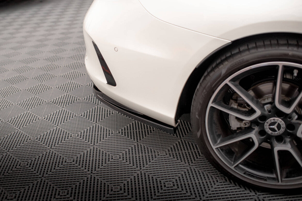 Diffusor Heckansatz passend für Mercedes C Coupe AMG-Line C205 FL schwarz Hochglanz