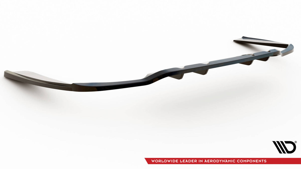 Diffusor Heckansatz passend für Mercedes C Coupe AMG-Line C205 FL schwarz Hochglanz