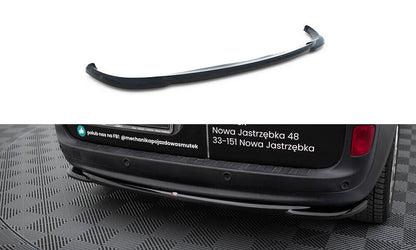 Diffusor Heckansatz passend für Mercedes Citan W415 schwarz Hochglanz