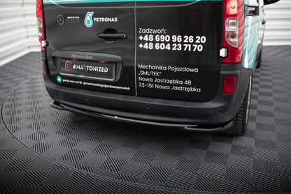 Diffusor Heckansatz passend für Mercedes Citan W415 schwarz Hochglanz