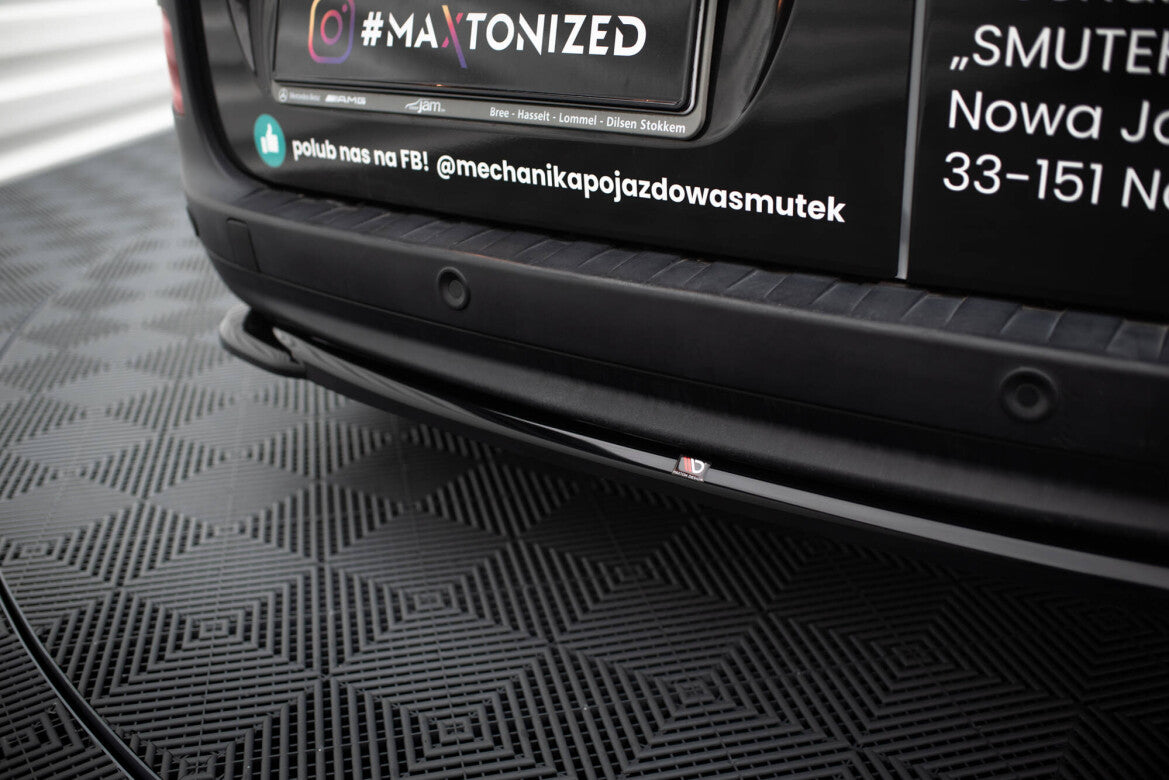 Diffusor Heckansatz passend für Mercedes Citan W415 schwarz Hochglanz