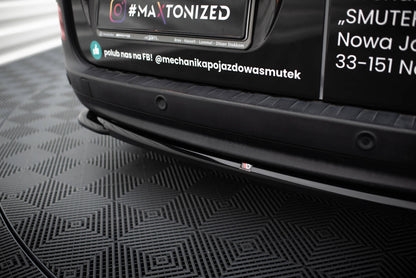 Diffusor Heckansatz passend für Mercedes Citan W415 schwarz Hochglanz