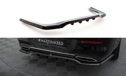 Diffusor Heckansatz passend für Mercedes CLA Coupe C118 schwarz Hochglanz