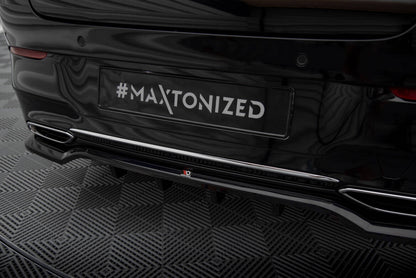Diffusor Heckansatz passend für Mercedes CLA Coupe C118 schwarz Hochglanz
