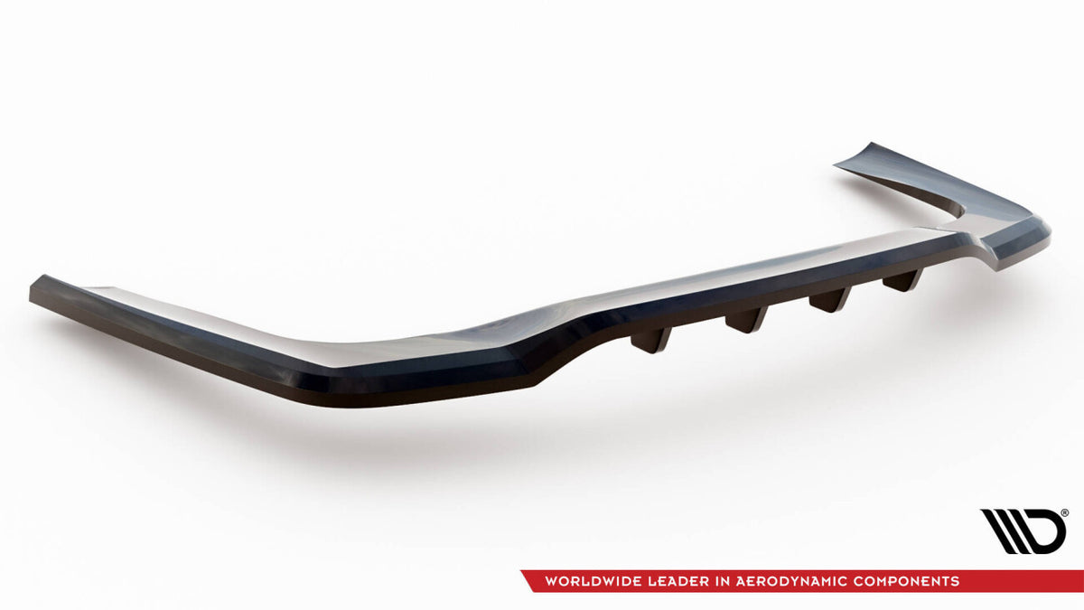 Diffusor Heckansatz passend für Mercedes CLA Coupe C118 schwarz Hochglanz