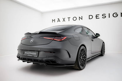 Diffusor Heckansatz passend für Mercedes CLE AMG-Line C236 schwarz Hochglanz