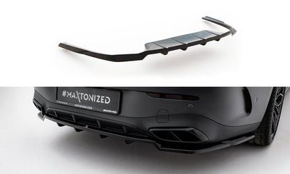 Diffusor Heckansatz passend für Mercedes CLE AMG-Line C236 schwarz Hochglanz