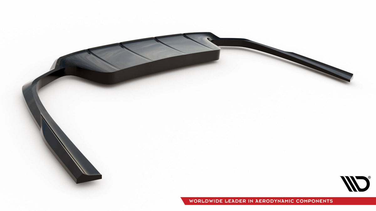 Diffusor Heckansatz passend für Mercedes CLE AMG-Line C236 schwarz Hochglanz