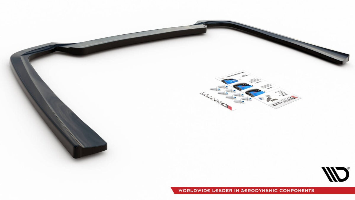 Diffusor Heckansatz passend für Mercedes CLS AMG-Line C257 schwarz Hochglanz
