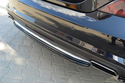 Diffusor Heckansatz passend für Mercedes CLS C218 AMG LINE schwarz Hochglanz