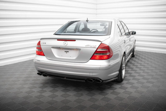 Diffusor Heckansatz passend für Mercedes E 55 AMG W211 schwarz Hochglanz