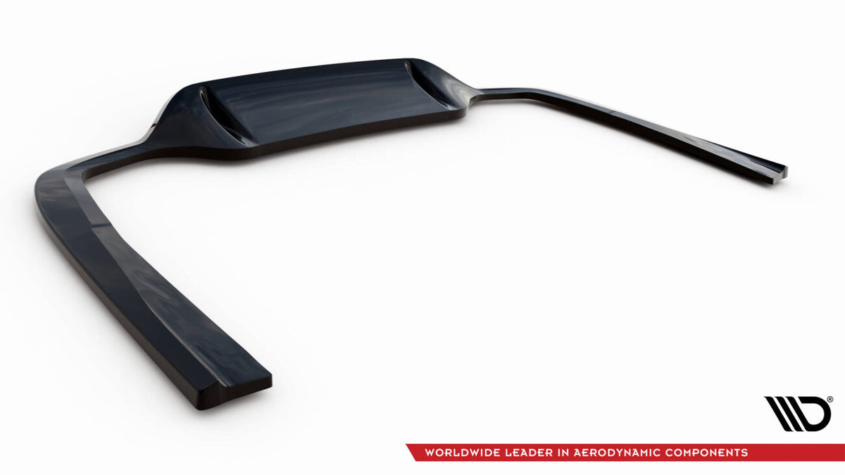 Diffusor Heckansatz passend für Mercedes E AMG-Line Limousine W213 FL schwarz Hochglanz