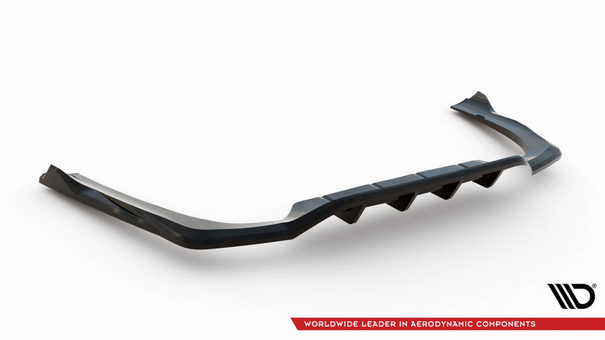 Diffusor Heckansatz passend für Mercedes E AMG-Line W214 schwarz Hochglanz