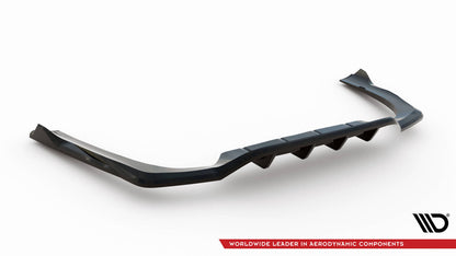 Diffusor Heckansatz passend für Mercedes E AMG-Line W214 schwarz Hochglanz