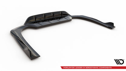 Diffusor Heckansatz passend für Mercedes E AMG-Line W214 schwarz Hochglanz