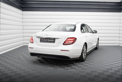 Diffusor Heckansatz passend für Mercedes E W213 schwarz Hochglanz