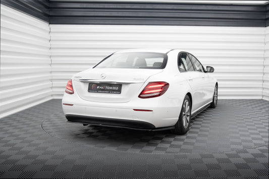 Diffusor Heckansatz passend für Mercedes E W213 schwarz Hochglanz