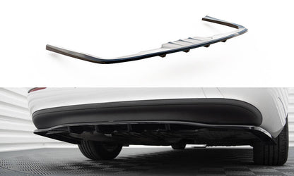 Diffusor Heckansatz passend für Mercedes E W213 schwarz Hochglanz