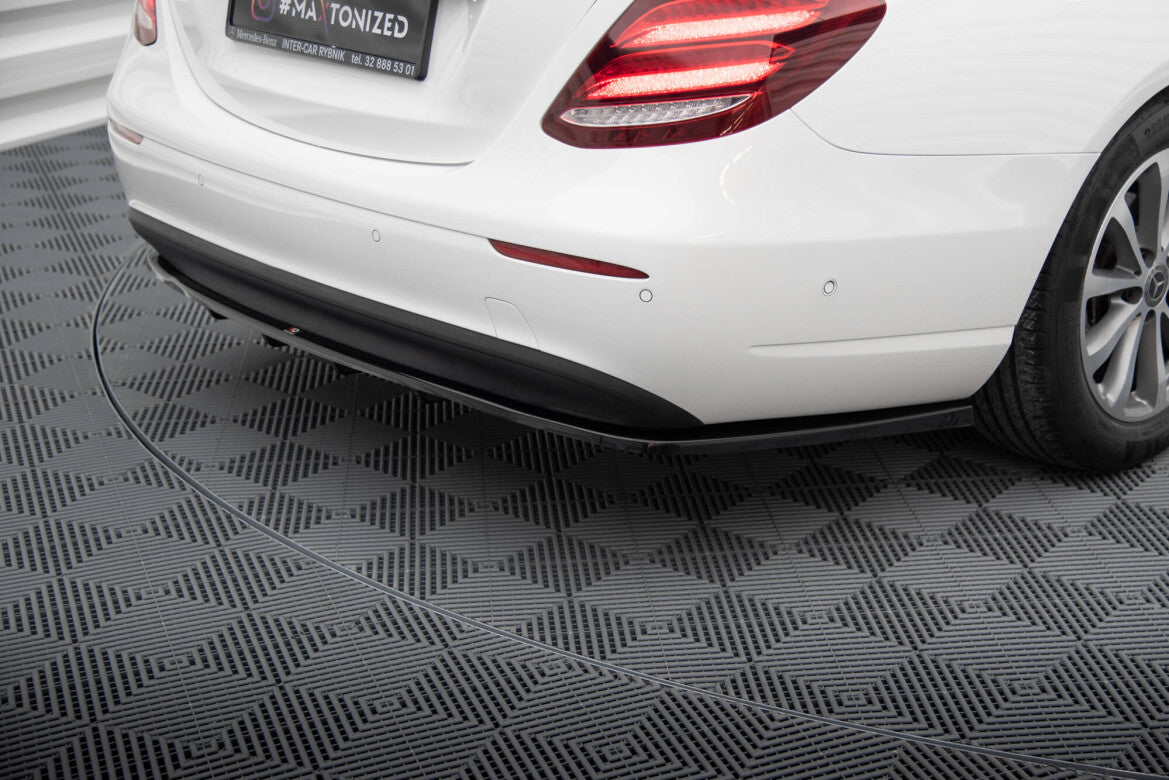 Diffusor Heckansatz passend für Mercedes E W213 schwarz Hochglanz