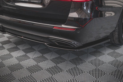 Diffusor Heckansatz passend für Mercedes E W213 schwarz Hochglanz