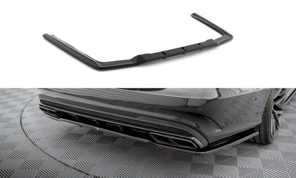 Diffusor Heckansatz passend für Mercedes E63 AMG Limousine W212 FL schwarz Hochglanz