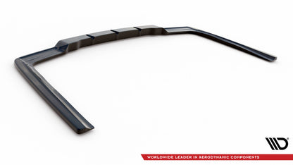 Diffusor Heckansatz passend für Mercedes E63 AMG Limousine W212 FL schwarz Hochglanz