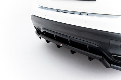 Diffusor Heckansatz passend für Mercedes GLA 45 AMG X156 FL schwarz Hochglanz