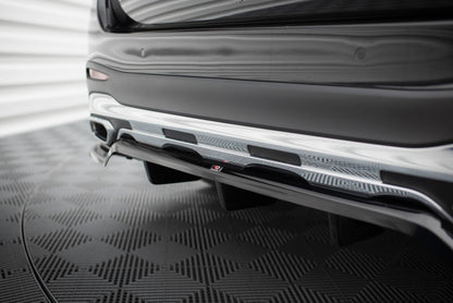 Diffusor Heckansatz passend für Mercedes GLC AMG-Line X254 schwarz Hochglanz