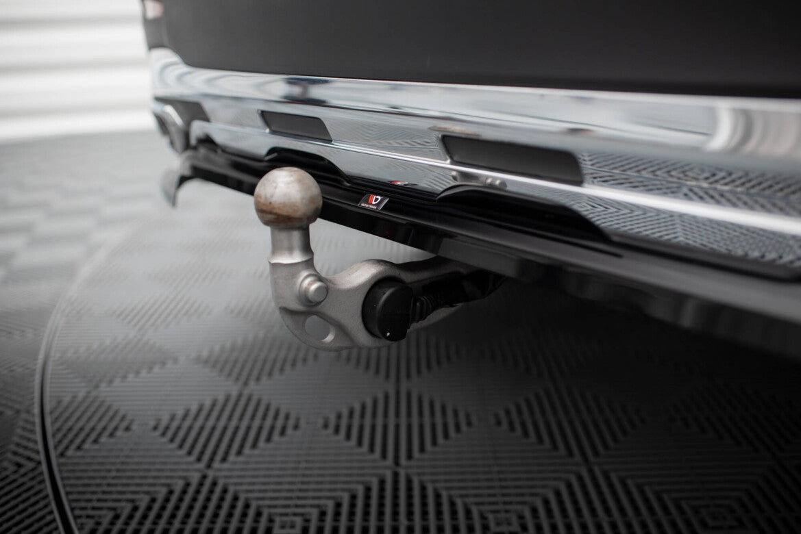 Diffusor Heckansatz passend für Mercedes GLC AMG-Line X254 schwarz Hochglanz