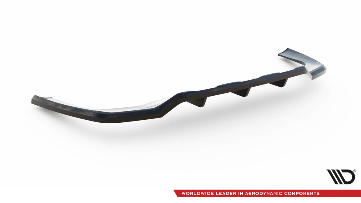 Diffusor Heckansatz passend für Mercedes GLC AMG-Line X254 schwarz Hochglanz