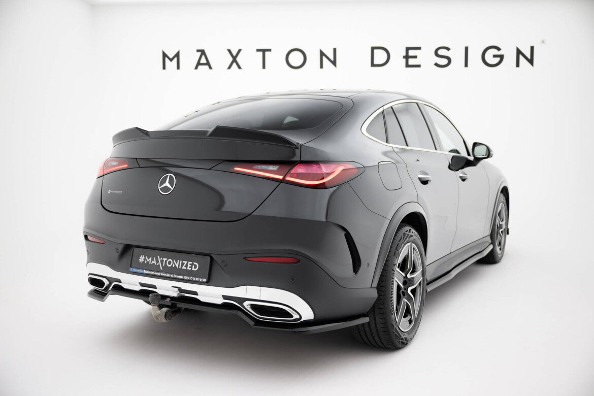 Diffusor Heckansatz passend für Mercedes GLC Coupe AMG-Line C254 schwarz Hochglanz