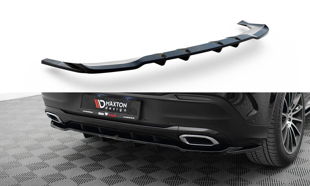 Diffusor Heckansatz passend für Mercedes GLE Coupe AMG-Line C167 / C167 FL schwarz Hochglanz
