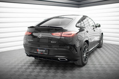 Diffusor Heckansatz passend für Mercedes GLE Coupe AMG-Line C167 / C167 FL schwarz Hochglanz