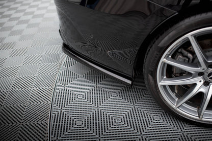 Diffusor Heckansatz passend für Mercedes S Coupe AMG-Line C217 FL schwarz Hochglanz