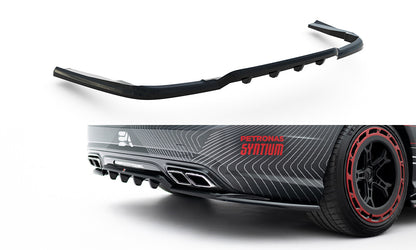 Diffusor Heckansatz passend für Mercedes SL 63 AMG R231 schwarz Hochglanz